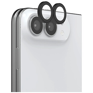 InvisibleShield Glass Elite Camera Lens Rings Black iPhone Duo