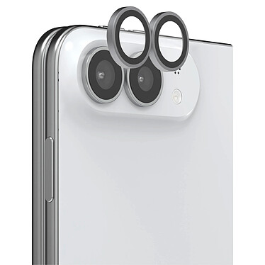 InvisibleShield Glass Elite Camera Lens Rings Silver iPhone Duo