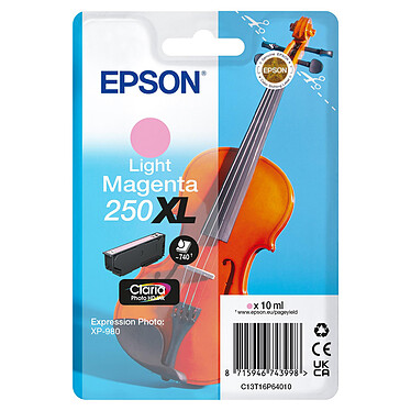 Epson Singlepack Violon 250XL Magenta clair