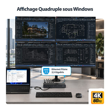 Station d'accueil PC portable