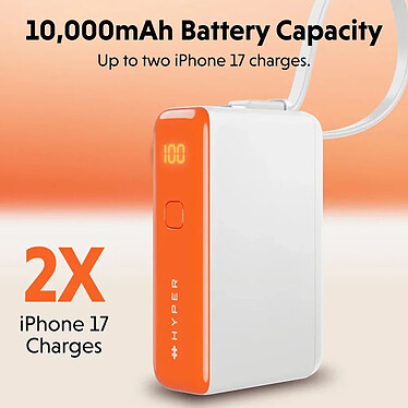 Acheter Hyper HyperJuice Flex 10K 30W Powerbank (Orange)