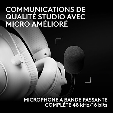 Avis Logitech G Pro X 3 Lightspeed (Blanc)