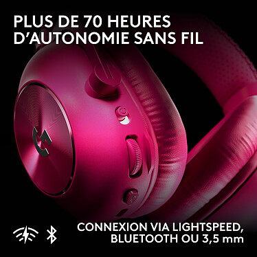 Logitech G Pro X 3 Lightspeed (Magenta) pas cher