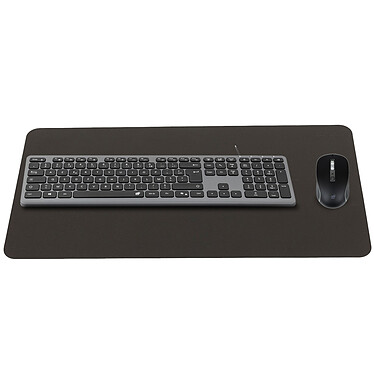 INOVU Pack clavier-souris AW10G (Gris/Noir) + INOVU AT200M (Noir) + Desk Mat (Noir)