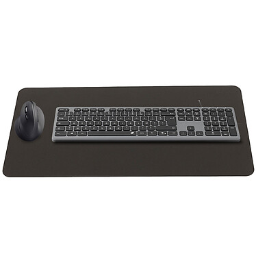 INOVU Pack clavier-souris AW10G (Gris/Noir) + INOVU EG200V LEFTY (Noir) + Desk Mat (Noir)