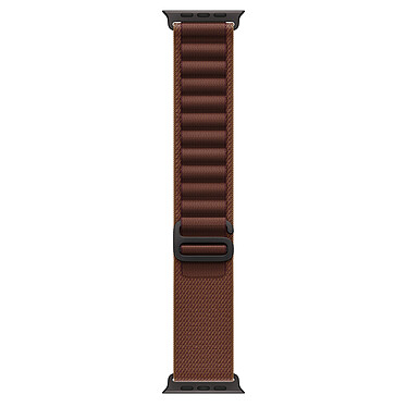 Apple Boucle Alpine Bordeaux Finition Titane Noir 49 mm - M