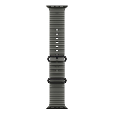 Apple Boucle Océan Noir Translucide Finition Titane Noir 49 mm