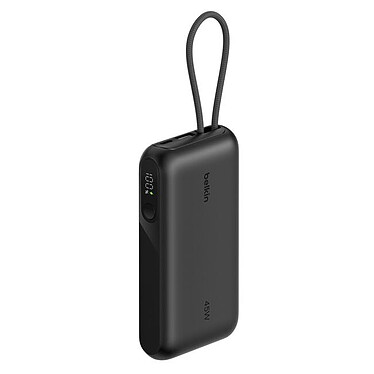 Avis Belkin UltraCharge Powerbank 10K avec Câble et Ecran Intégrés (Noir)