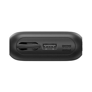 Belkin UltraCharge Powerbank 10K avec Câble et Ecran Intégrés (Noir) pas cher