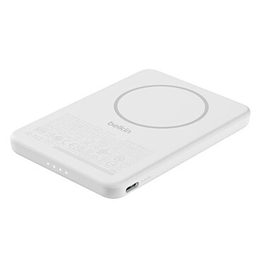 Avis Belkin BoostCharge Batterie Externe Magnétique 5K (Blanc)
