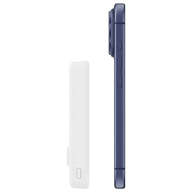 Belkin BoostCharge Batterie Externe Magnétique 10K Qi2 (Blanc) pas cher