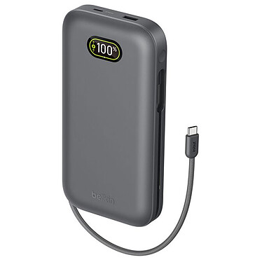 Belkin UltraCharge Pro Batterie Externe 27K (Gris Foncé)