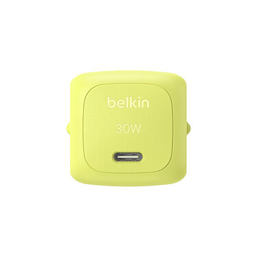 Belkin BoostCharge Chargeur Secteur USB-C Compact 30W (Vert) pas cher