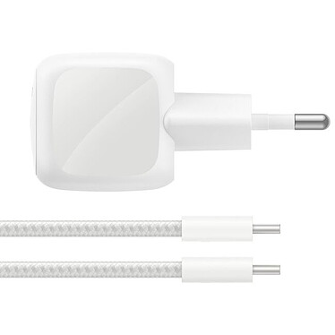 Avis Belkin BoostCharge Chargeur Secteur USB-C Compact 30W (Blanc)