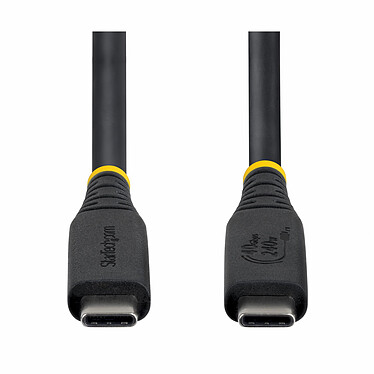 Acheter StarTech.com Câble USB4, USB-C, 40 Gbps 8K 120Hz/4K 240Hz, ThunderBolt 4 avec Power Delivery 240W - M/M - 1 m