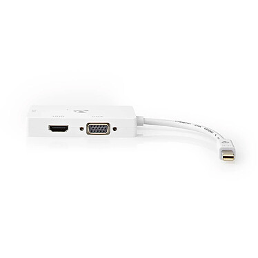 Acheter Nedis Adaptateur Mini-DisplayPort vers HDMI, DVI et VGA - 4K 60Hz - (Mâle/Femelle)