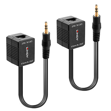 Lindy Extendeur Audio Analogique Cat.6 3.5 mm, 500 m