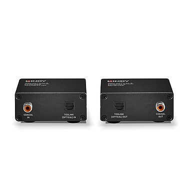 Avis Lindy Extender Cat.6 Audio Numérique TosLink (optique) et Coaxial, 150m