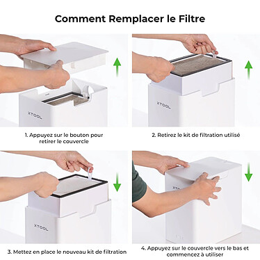 Acheter xTool Purificateur d'Air de Bureau pour M2/F2/F1/F1/M1 Ultra