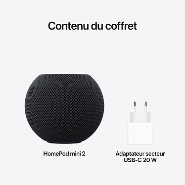 Apple HomePod mini 2 Minuit pas cher
