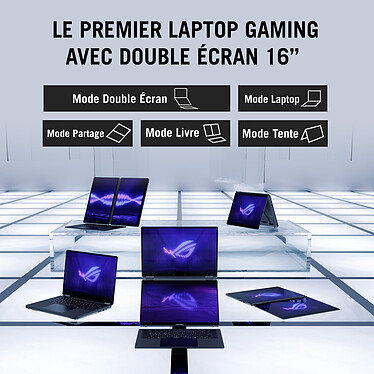 ASUS ROG Zephyrus Duo 16 GX651AX-DR1W pas cher