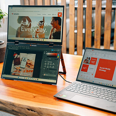 Avis Verbatim Moniteur Portable Double 15.6"