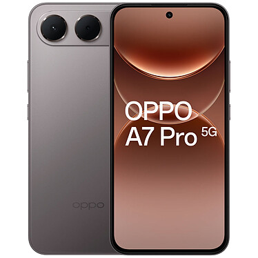 OPPO A7 Pro 5G Titane (6 Go / 256 Go)