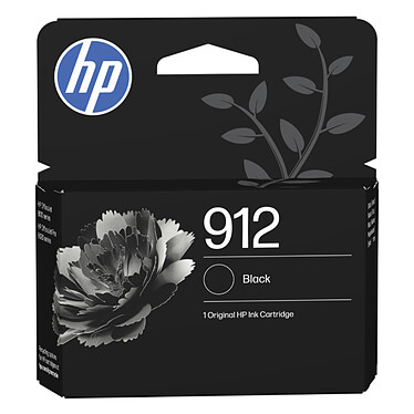 HP 912 (3YL80A-LS1) - Noir