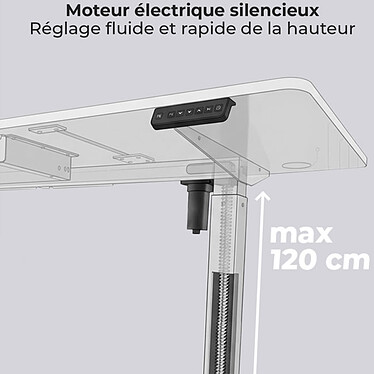 Avis Advance Flexdesk White 140