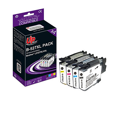 Avis UPrint Pack de 4 cartouches compatibles Brother LC527XL (Noir/Couleurs)