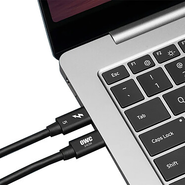 Avis OWC Câble Thunderbolt 5 (80 Gb/s) USB-C - M/M - 1.5 m - Noir