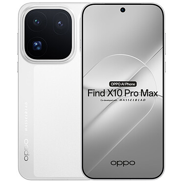 OPPO Find X10 Pro Blanc Lune (12 Go / 512 Go)