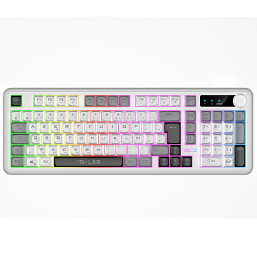 The G-Lab Keyz Caesium EX (Blanc/Gris)
