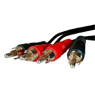Câble audio 2 RCA (1 mètre)
