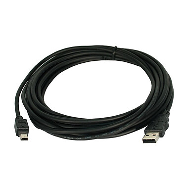 Câble USB 2.0 pour périphérique mini USB - 5 m Câble USB 2.0 pour périphérique mini USB - 5 m