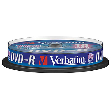Verbatim DVD-R 4.7 GB 16x (per 10, spindle)