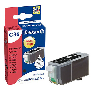 Pelikan cartouche compatible PGI-520BK (Noir)