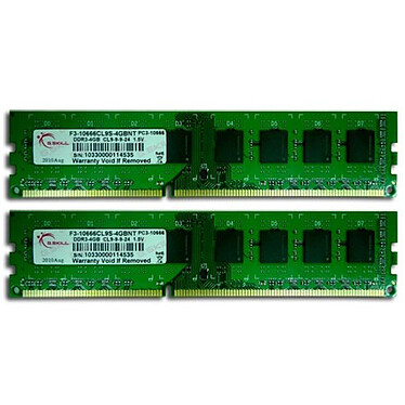 G.Skill NT Series 8 GB (2x 4GB) DDR3 1333 MHz