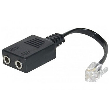 Adaptateur RJ9 pour casque-micro Jack 3.5 mm · Occasion