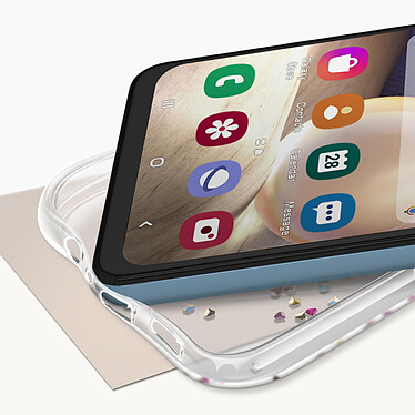 Avizar Coque Samsung Galaxy A32 5G Mini Diamant Pailleté - Transparente pas cher