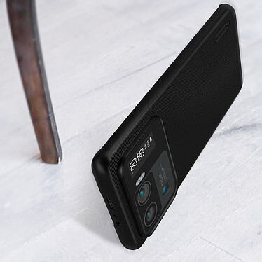 Nillkin Coque pour Xiaomi Mi 11 Ultra 5G Anti-trace Béquille Support Vidéo  Noir pas cher