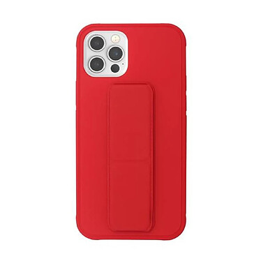 Myway Coque pour iPhone 12/12 Pro avec fonction stand Rouge