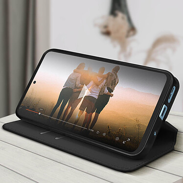 Acheter Avizar Housse pour Xiaomi Redmi Note 12 4G clapet magnétique porte-carte Support vidéo  Noir