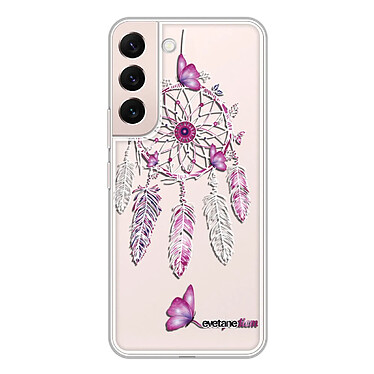 Evetane Coque Samsung Galaxy S22 5G 360 intégrale transparente Motif Carpe diem Tendance