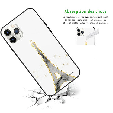 Avis LaCoqueFrançaise Coque iPhone 12 Pro Max Coque Soft Touch Glossy Illumination de paris Design