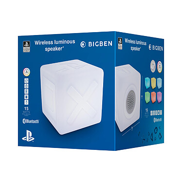 Metronic PS200 - Enceinte Bluetooth Cube Sony lumineux Bigben Audio pas cher