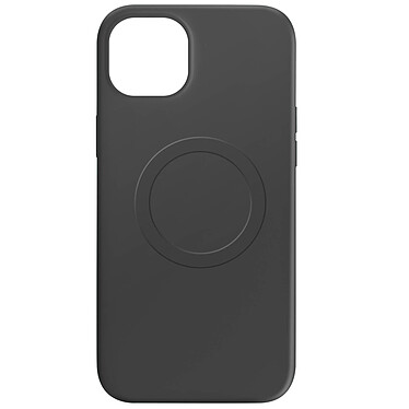 Avizar Coque Magsafe pour iPhone 15 Plus Silicone Souple Soft touch  Noir