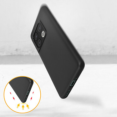 Avis Avizar Coque pour OnePlus 10 Pro Résistante Silicone Gel Flexible Fine Légère  Noir