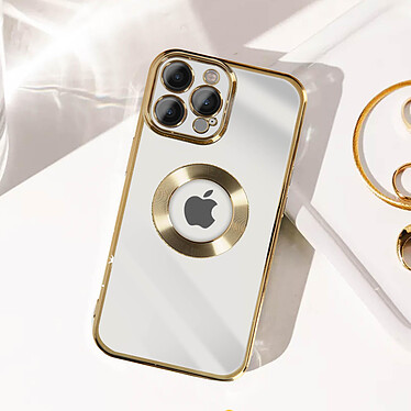 Avizar Coque pour iPhone 12 Pro Paillette Amovible Silicone Gel  Or pas cher