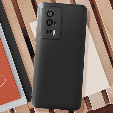 Acheter Avizar Coque pour Xiaomi Poco F5 Pro Silicone Gel Flexible Fine et Légère  Noir